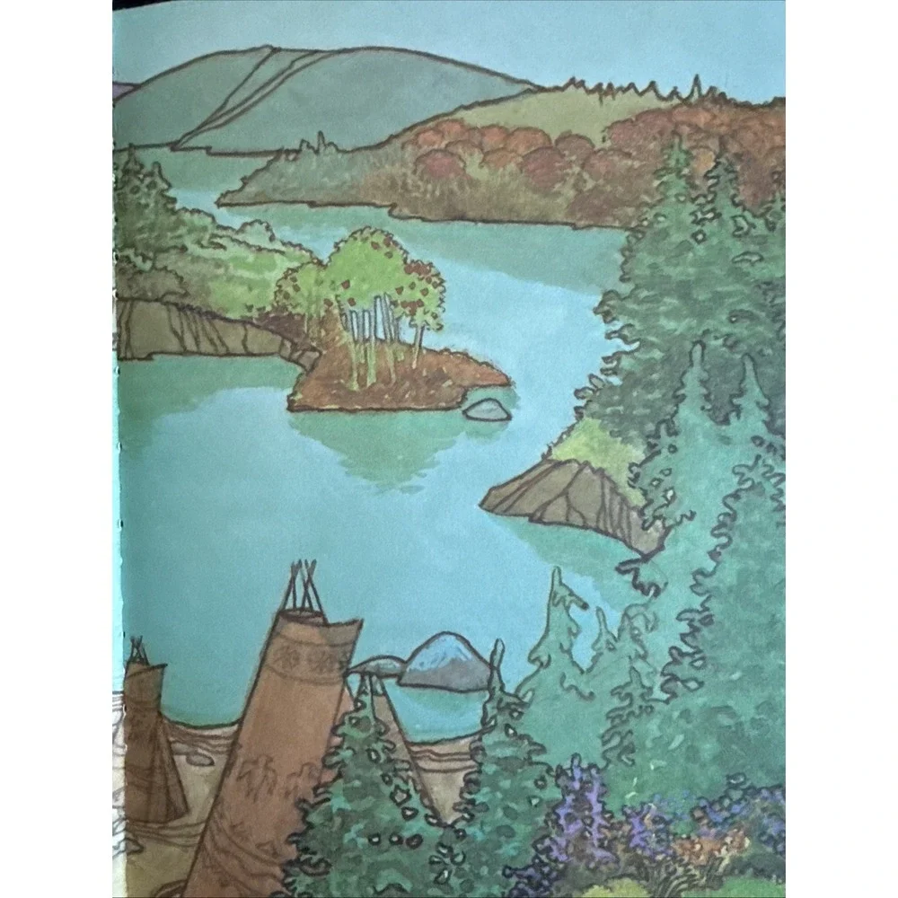 Vintage Little‎ Hiawatha Disney's Wonderful World of Reading Hardcover 1978